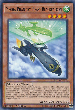 Mecha Phantom Beast Blackfalcon [MP14-EN009] Common - POKÉ JEUX