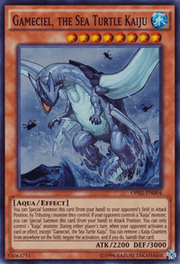 Gameciel, the Sea Turtle Kaiju [OP02-EN004] Super Rare - POKÉ JEUX