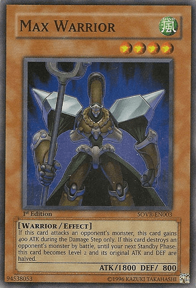 Max Warrior [SOVR-EN003] Super Rare - POKÉ JEUX