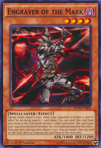 Engraver of the Mark [MP16-EN208] Common - POKÉ JEUX