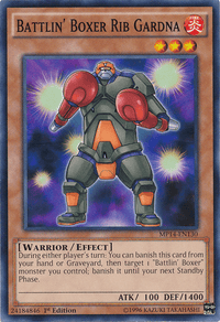 Battlin' Boxer Rib Gardna [MP14-EN130] Common - POKÉ JEUX