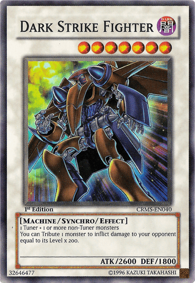 Dark Strike Fighter [CRMS-EN040] Super Rare - POKÉ JEUX