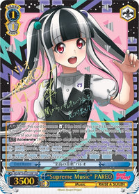 PAREO « Supreme Music » (BD/W73-E073SSP SSP) [BanG Dream ! Vol.2] 