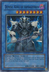 Demise, King of Armageddon [SOI-EN035] Super Rare - POKÉ JEUX