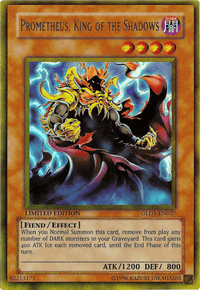 Prometheus, King of the Shadows [GLD1-EN027] Gold Rare - POKÉ JEUX