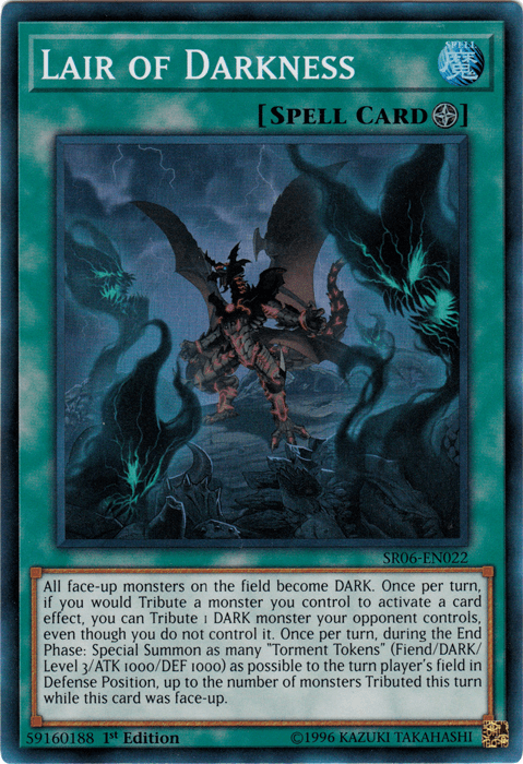 Lair of Darkness [SR06-EN022] Super Rare - POKÉ JEUX