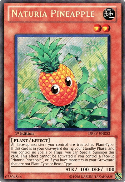 Naturia Pineapple [DREV-EN082] Secret Rare - POKÉ JEUX