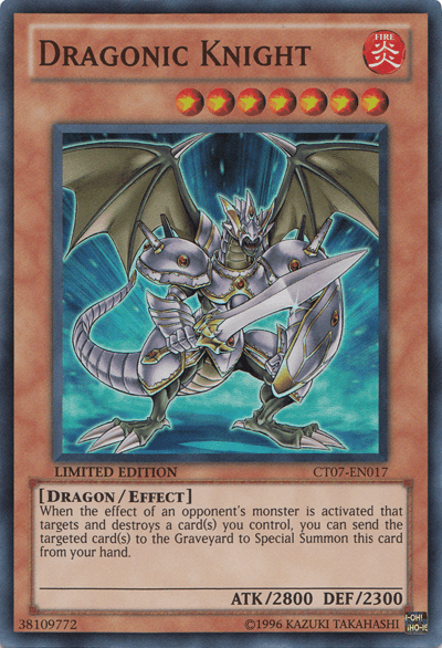 Dragonic Knight [CT07-EN017] Super Rare - POKÉ JEUX