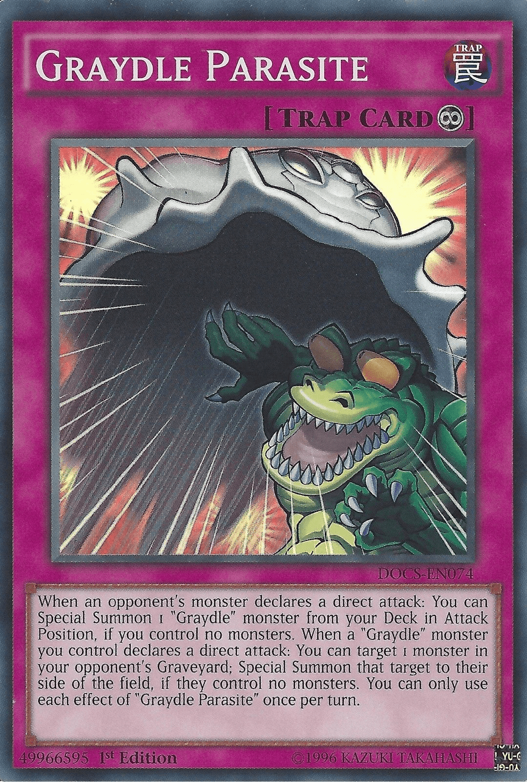 Graydle Parasite [DOCS-EN074] Super Rare - POKÉ JEUX