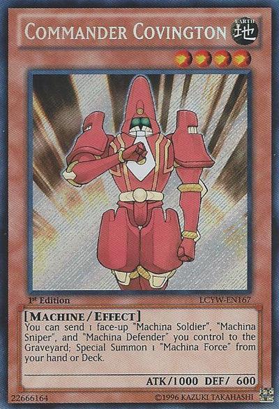 Commander Covington [LCYW-EN167] Secret Rare - POKÉ JEUX