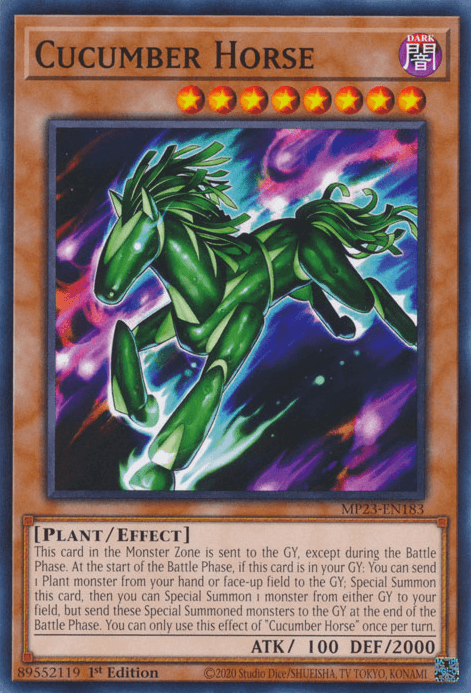 Cucumber Horse [MP23-EN183] Common - POKÉ JEUX