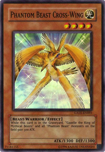 Phantom Beast Cross-Wing [GX02-EN001] Super Rare - POKÉ JEUX