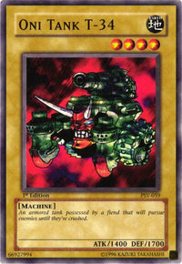 Oni Tank T-34 [PSV-059] Common - POKÉ JEUX