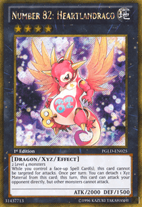 Number 82: Heartlandraco [PGLD-EN025] Gold Secret Rare - POKÉ JEUX