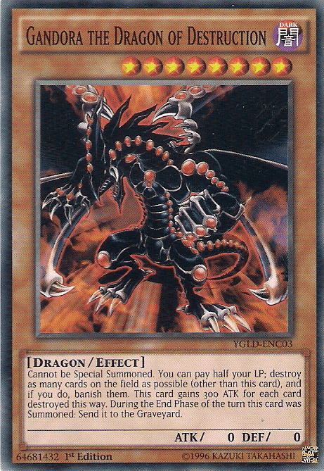 Gandora the Dragon of Destruction [YGLD-ENC03] Common - POKÉ JEUX
