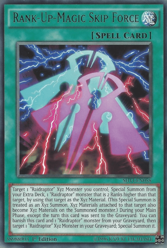 Rank-Up-Magic Skip Force [SHVI-EN058] Rare - POKÉ JEUX