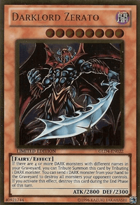 Darklord Zerato [GLD4-EN022] Gold Rare - POKÉ JEUX