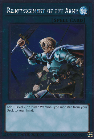 Reinforcement of the Army [NKRT-EN026] Platinum Rare - POKÉ JEUX