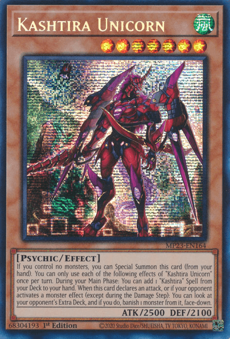 Kashtira Unicorn [MP23-EN164] Prismatic Secret Rare - POKÉ JEUX