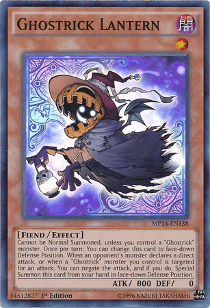 Ghostrick Lantern [MP14-EN138] Super Rare - POKÉ JEUX