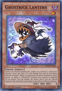 Ghostrick Lantern [MP14-EN138] Super Rare - POKÉ JEUX
