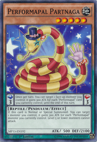 Performapal Partnaga [MP15-EN192] Common - POKÉ JEUX