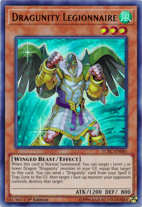 Dragunity Legionnaire [LCKC-EN085] Ultra Rare - POKÉ JEUX