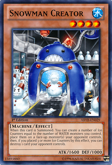 Snowman Creator [ABYR-EN029] Common - POKÉ JEUX