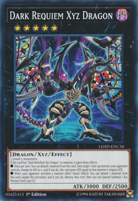 Dark Requiem Xyz Dragon [LEHD-ENC34] Common - POKÉ JEUX