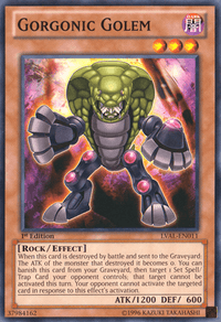 Gorgonic Golem [LVAL-EN011] Common - POKÉ JEUX