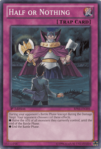 Half or Nothing [BP01-EN101] Common - POKÉ JEUX