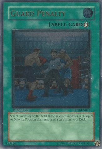 Guard Penalty [EOJ-EN045] Ultimate Rare - POKÉ JEUX