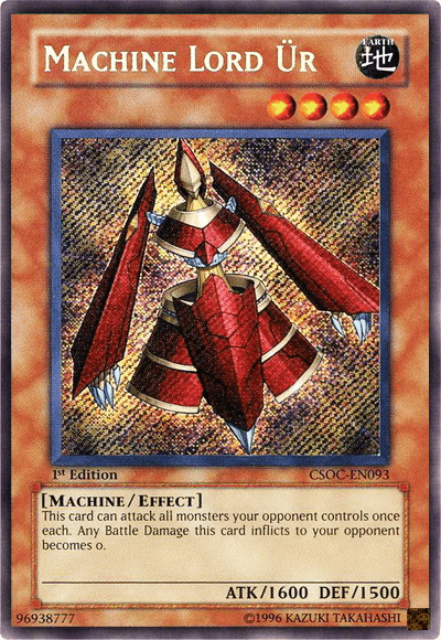 Machine Lord Ur [CSOC-EN093] Secret Rare - POKÉ JEUX