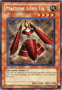 Machine Lord Ur [CSOC-EN093] Secret Rare - POKÉ JEUX