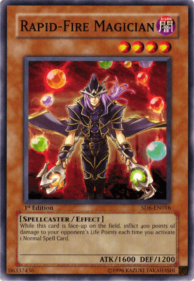 Rapid-Fire Magician [SD6-EN016] Common - POKÉ JEUX
