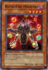 Rapid-Fire Magician [SD6-EN016] Common - POKÉ JEUX