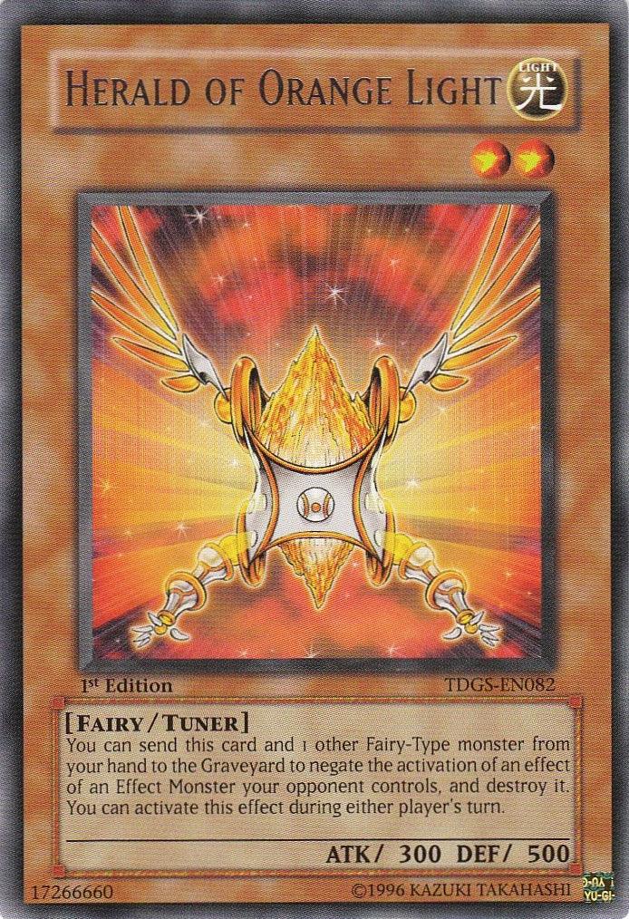 Herald of Orange Light [TDGS-EN082] Rare - POKÉ JEUX