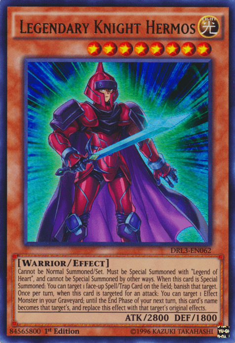 Legendary Knight Hermos [DRL3-EN062] Ultra Rare - POKÉ JEUX