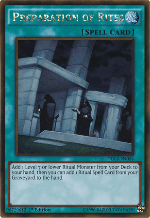 Preparation of Rites [PGL2-EN054] Gold Rare - POKÉ JEUX