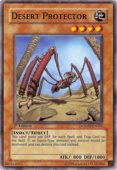 Desert Protector [CRMS-EN034] Common - POKÉ JEUX