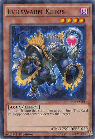 Evilswarm Ketos [BP03-EN098] Shatterfoil Rare - POKÉ JEUX