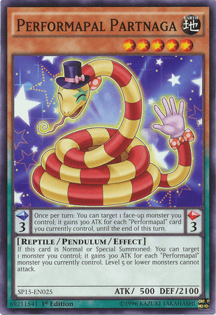 Performapal Partnaga [SP15-EN025] Common - POKÉ JEUX