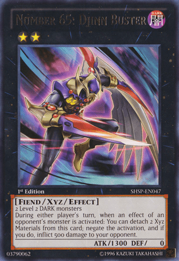 Number 65: Djinn Buster [SHSP-EN047] Rare - POKÉ JEUX