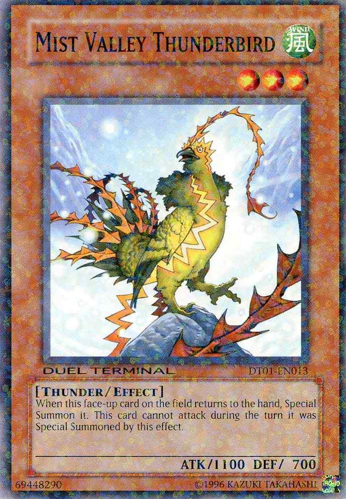 Mist Valley Thunderbird [DT01-EN013] Common - POKÉ JEUX