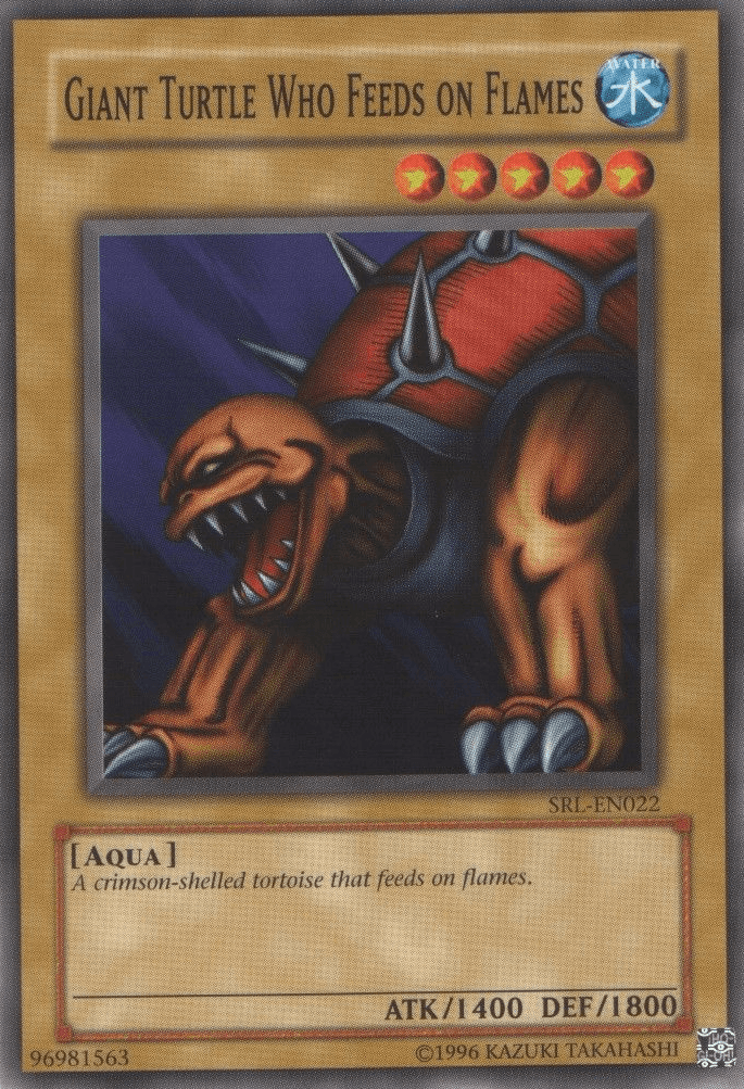 Giant Turtle Who Feeds on Flames [SRL-022] Common - POKÉ JEUX