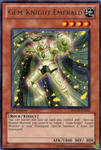Gem-Knight Emerald [PHSW-EN096] Rare - POKÉ JEUX
