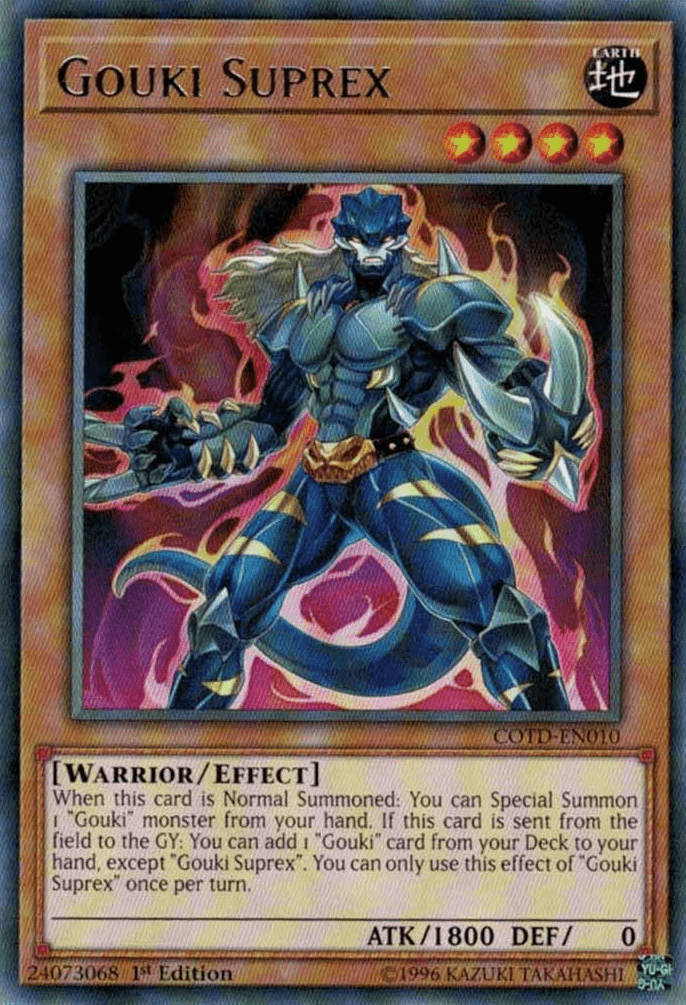 Gouki Suprex [COTD-EN010] Rare - POKÉ JEUX