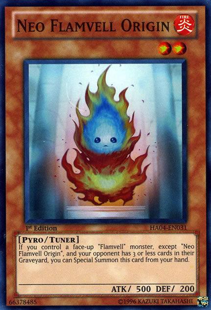Neo Flamvell Origin [HA04-EN031] Super Rare - POKÉ JEUX