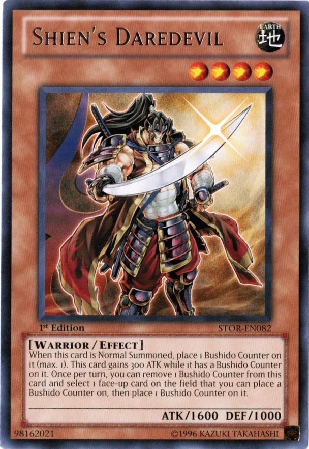 Shien's Daredevil [STOR-EN082] Rare - POKÉ JEUX