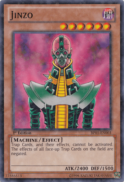 Jinzo [BP01-EN003] Starfoil Rare - POKÉ JEUX